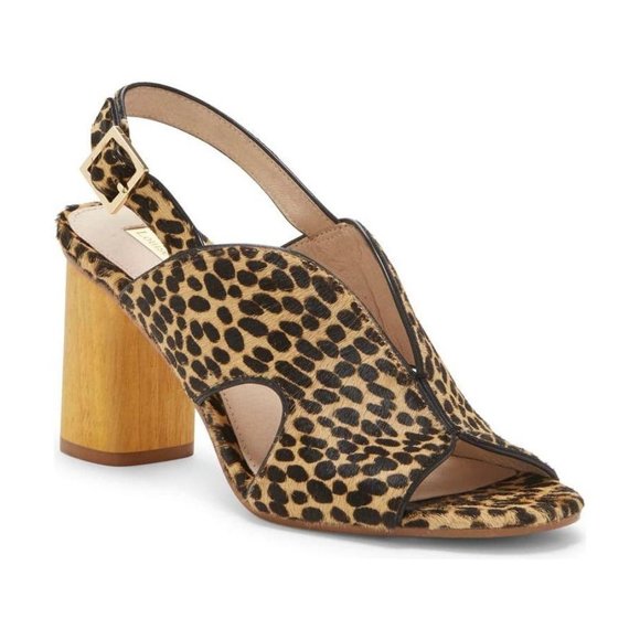 Louise et Cie Shoes - Louise et Cie Kamber Sandal Leopard Calf Hair 6.5